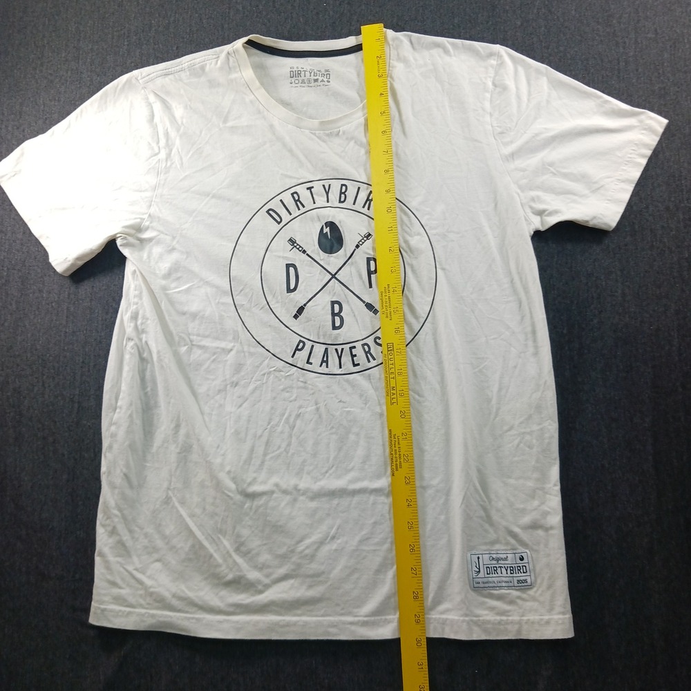 Dirtybird Records Players DBP Graphic Tee White XL San Francisco DJ Label Shirt - Picture 5 of 9